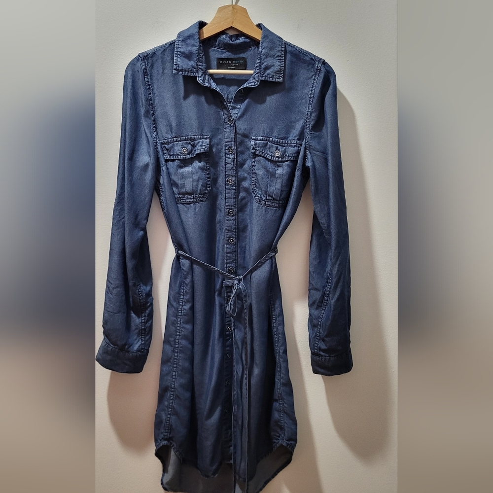 Parasuco dress Blue Denim Label size M **Like New**